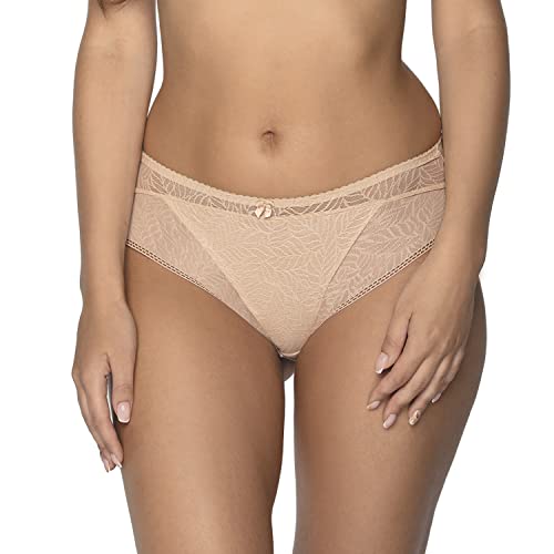Slip Gaia 594P Sandy Sensuel beige en dentelle idéal sous les robes