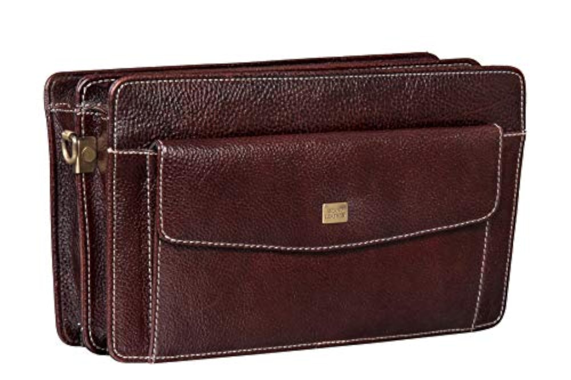 Men's Genuine Toiletry Bag Cash Pouch, Multipurpose Travel Organizer