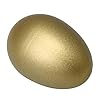 Yibuy 2pcs Golden Maracas Egg Shakers Hand Percussion 40mm Dia Rattles #1
