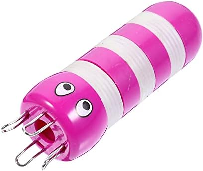 Weaving Knitting Loom Spool DIY Knitted Machines Tool Yarn Rope Knitter Plastic Sweater Doll Maker with Needle Loom Rope Maker for Craft Purple
