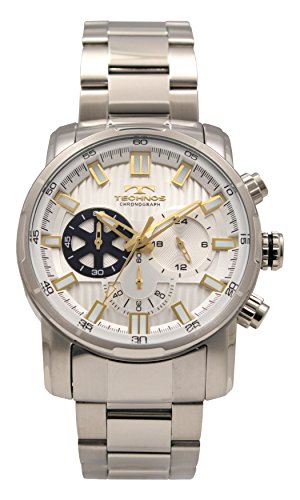 Montre pour homme chronographe le cadeau idéal avec boîtier argent