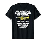 Trumpet T-Shirt - Funny Smart People Trumpet Player