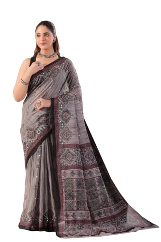 Image of TAMAIRA FASHION Mulmul Pure Cotton Saree For Woman |Office Wear Daily Wear Sarees For Women Without Blouse Piece(Available in 10 Colours)
