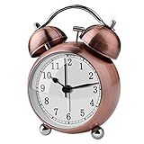 【Silenzioso senza ticchettio】 La lancetta dei secondi non fa alcun rumore fastidioso. completamente privo di suoni tick-tock e perfetto per ambienti di lavoro e per dormire.