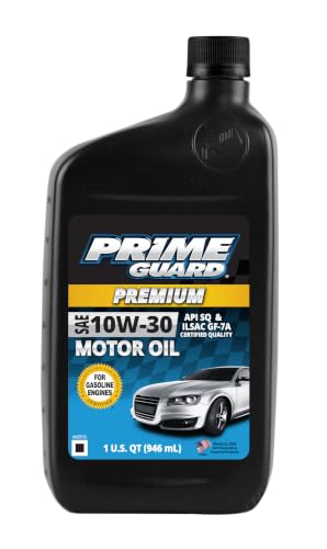 Prime Guard Premium SAE 10W-30 Motor Oil | 1 Quart