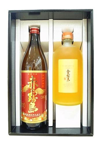 金霧島　2種類セット 楽天市場】金霧島+黒宝霧島セット 各720ml 25度 化粧箱入り 専用