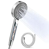 OFFO Soffione Doccia con Filtro Anticalcare, Doccino per Doccia con 6 Modalità di Getto, c...