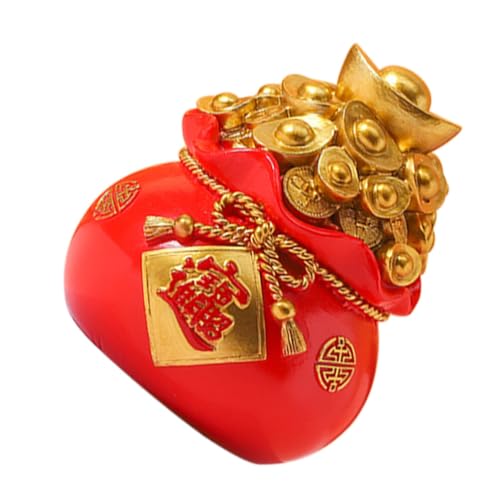 IMIKEYA 1pc Unique Money Pot Funny Coin Bank for Boys and Girls Room Decor Resin Auspicious Saving Pot for Cultivating Saving Awareness and Home Adornment