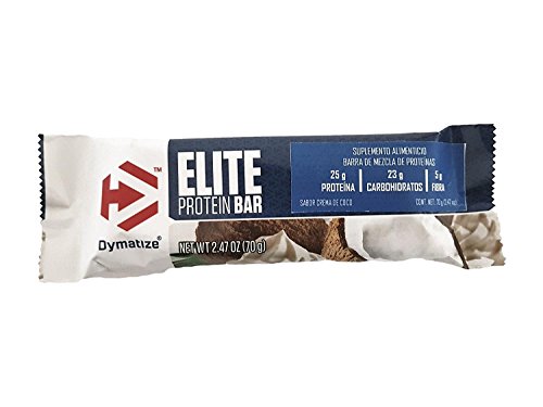 Dymatize Elite Protein Bar, Coconut Creme, 12 Count Dymatize Elite Protein Bar, Coconut Creme, 12 Count