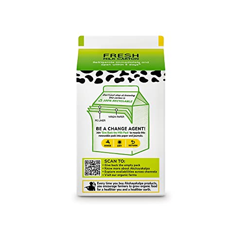 Image of Akshayakalpa - Organic Cow Milk Pasteurized & Homogenized (Paperboard) 500ml