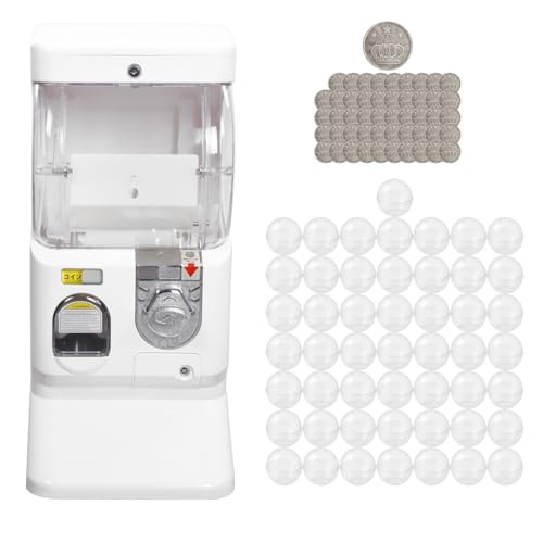 【専用コイン式】トイカプセルマシーン ガチャガチャ ガシャポン ガチャマシン【専用コイン50枚、70mmカプセル50個付属】