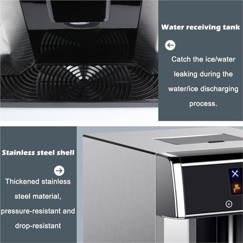 Dispensador de agua con máquina de hielo portátil miniatura 7
