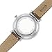 Fossil Women's Jacqueline Quartz Stainless Steel and Leather Watch, Color: Silver, Light Brown (Model: ES3708)