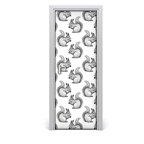 Autocollant de porte 85x200cm imperméable et lavable pour rénover facilement