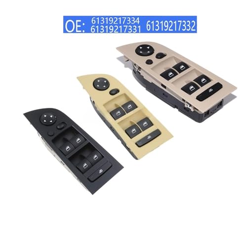 Commande lève vitre pour Série 3 E90 E91 OE61319217334 bloc interrupteur principal