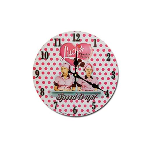 I Love Lucy Clock - Chocolate Factory