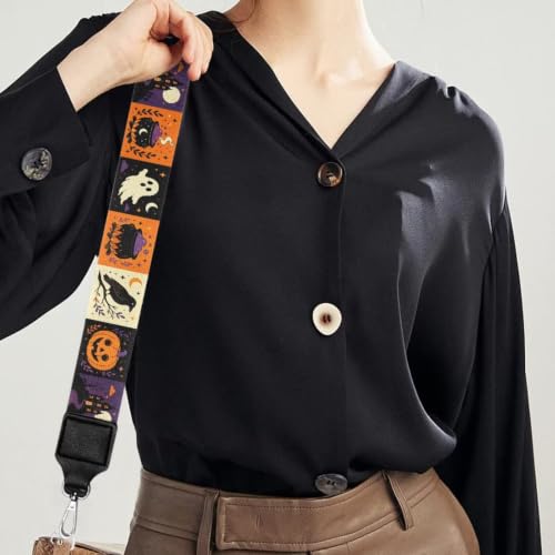 Image of Jeiento Wide Purse Strap Wide Shoulder Strap Adjustable Replacement Belt Soft Guitar Shoulder Straps for Women Girls Gifts