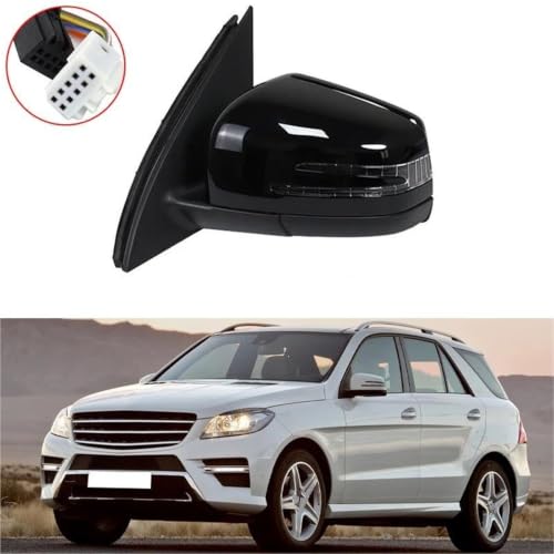 Rétroviseur électrique droit noir pour Benz W166 ML 2012-2015 - 2