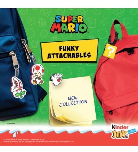 Image of Kinder joy Mario limited edition with surprise gift pack 20g X 8N =160 g