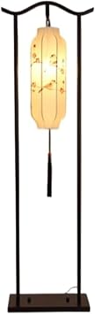 Floor Lamp New Chinese Style Floor Light Retro Tall Lamp Unique Fashion Standing Lamp for Living Room High Foot Lamp