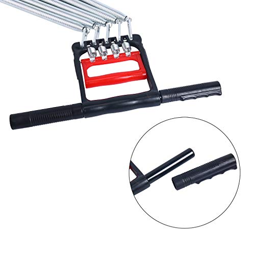 Image of 3 in 1 Home Fitness Equipment Spring Exerciser Chest Expander With 5 Springs and Pull-up Bars for Arm Workout