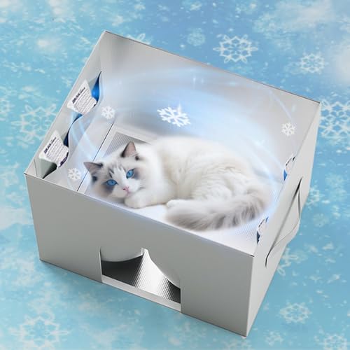 Niche pour chat et maison de sommeil portable pour félins - 8