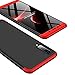Galaxy A7 2018 Case, Ranyi [Full Body 3 Piece Cover] [Slim & Thin Fit Tightly] [360 Degree Protection] Premium Hybrid Bumper 3 in 1 Electroplated Hard Case for Samsung Galaxy A7 (2018), r/b/r