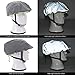 Smalibal Bike Helmet Cover, Reflective Helmet Cover Rain Cover for Bicycle Helmet, Waterproof Bicycle Helmet Water Snow Cover for Cycling, Road Cycling, Outdoor Sports Grey