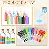 Libima 30 Pcs DIY Sand Art and Craft Kit Include Plastic Sand Art Bottles with Cork Stopper Colorful Sands Message Papers Seashells Funnels DIY Crafts Wedding Party Favors #4