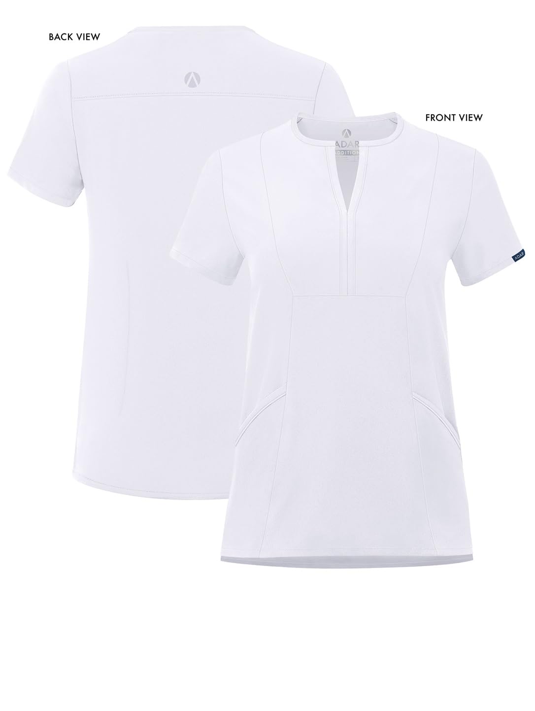 Adar Adición Fregar por Mujeres - Muesca V-Cuello Fregar Top