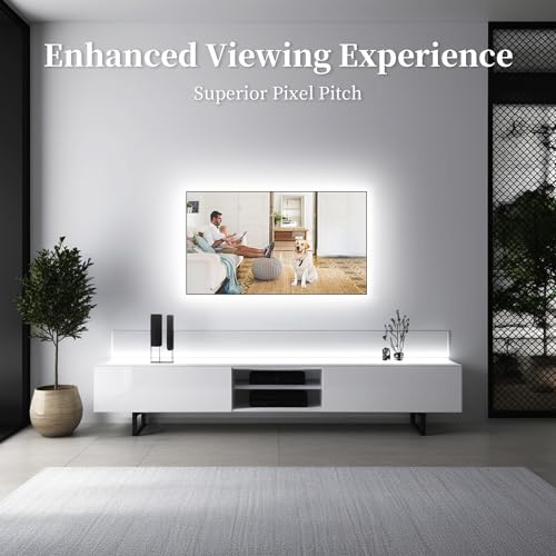 Image of iNextStation 16.4ft /5M 6000K White COB Light Strip, DC12V CRI 93+ LED Strip Light, 8mm Width LED Tape Lights, Flexible LED Light TV Backlight, Outdoor, Bedroom, Mirror, Home Lighting Decor(No Plug)