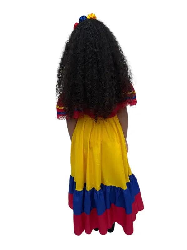Ecuador Traditional Girls Fiesta Dress4