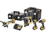 DEWALT KIT XR 18V DCD805 Trapano a percussione per uso professionale per risolvere compiti completi con maggiore efficienza con misura o specifiche 18V