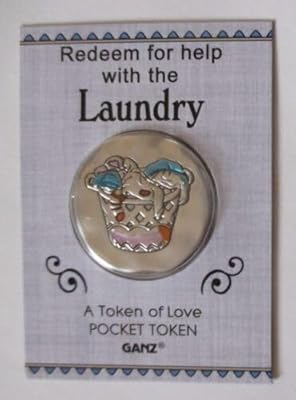 Redeem for help with the laundry pocket token TOKEN OF LOVE Ganz