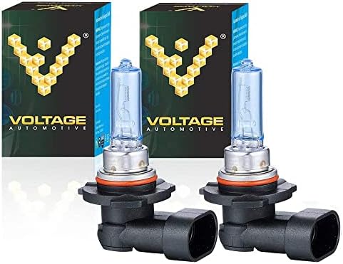 Voltage Automotive H7 Headlight Bulbs Halogen Bulb Standard Replacement for Fog Tail Daytime Running Light DRL 12V Car Exterior Light E-Mark, Set of 2