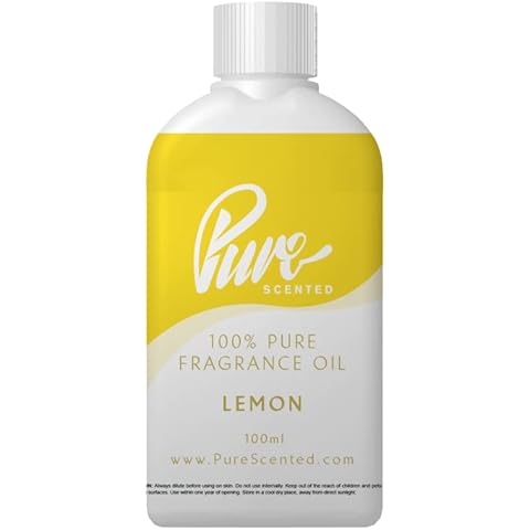 Lemon Fragrance Oil 100ml for Various Uses Cover