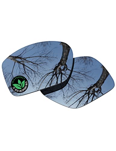 Raydi Polycarbonate Replacement Lenses for Costa Del Mar Diego 06S9034 Rectangular Sunglasses - Silver Titanium Mirror - Polarized -  Raydi Optics, RDI-APC05.DIEGO