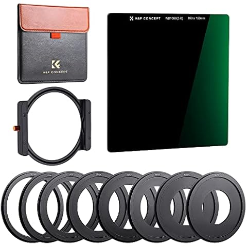 Juego Filtros ND1000 Cuadrados K&F Concept Nano-X Cover