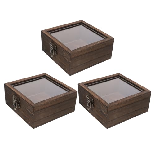 BETOOKY 3pcs Shadow Box Picture Frame: Square Shadow Boxes -