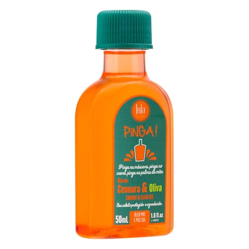 Lola From Rio Pinga Cenoura & Oliva 50Ml - Olio Termoprotettore E Raggi Uv - 2
