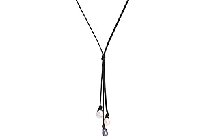 3 Cultured Freshwater Pearls Y-Shaped Necklace