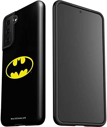 Skinit Pro Phone Case Compatible with Galaxy S21 FE - Officially Licensed DC Comics Batman Movie 1989 Logo Design