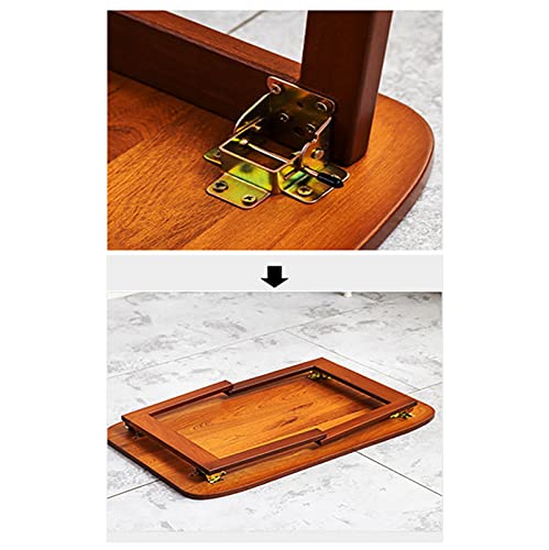 Table pliante multifonction 60 cm : la table d'ordinateur portable en bois