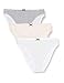 Produktbild Amazon-Marke: Iris & Lilly Damen Taillenslip, 3er Pack, Mehrfarbig (Soft Pink/Print), L
