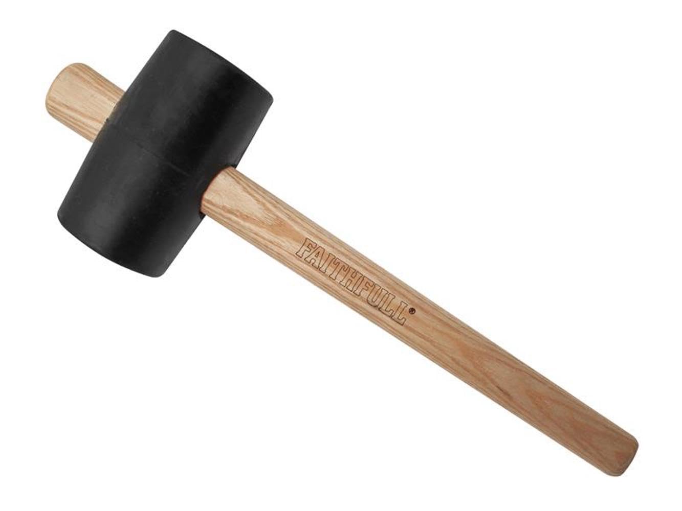 Faithfull Fsc Black Rubber Mallet 16Oz Fairmb16Fsc from B&Q