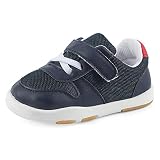 Cheerful Mario Zapatos Primeros Pasos para BeBé Niños Respirable Zapatillas Bebe Niño con Suela Blanda Armada 22 EU (Etiqueta 145)