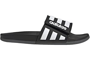 Adidas Men's Adilette Comfort Adjustable Slides - Flip Flops
