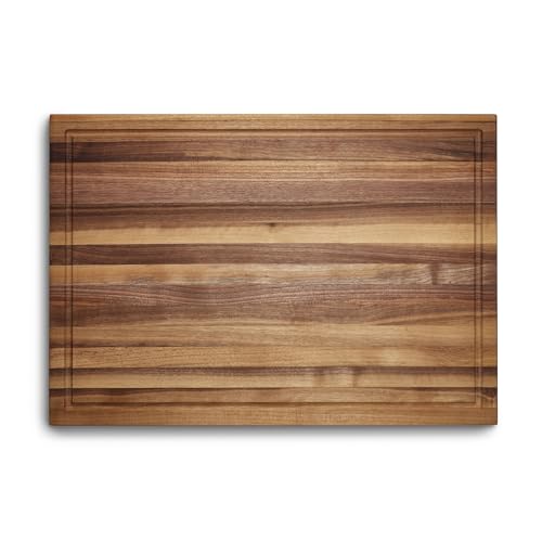 Tabla de Cortar Rectangular Grande de Madera de Nogal miniatura 2