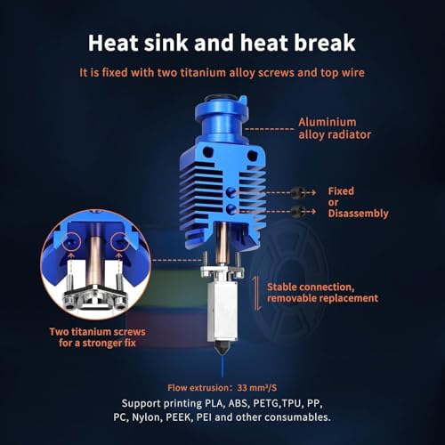 Hotend tout en métal Ender 3 pour réaliser des impressions 3D silencieuses