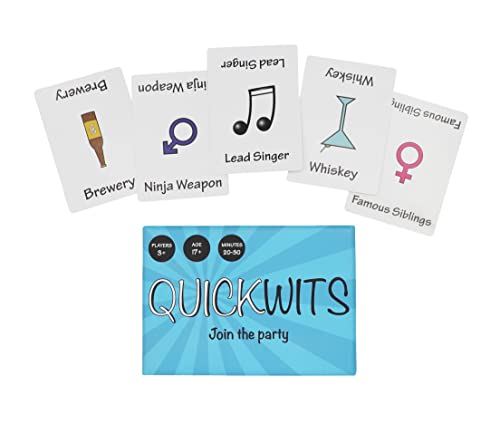 Image of Fun Party Card Game for 3+ Players - Social Tabletop Game - Group Game Nights - Great for Office & House Parties - Play with Relatives & Friends - Hilarious